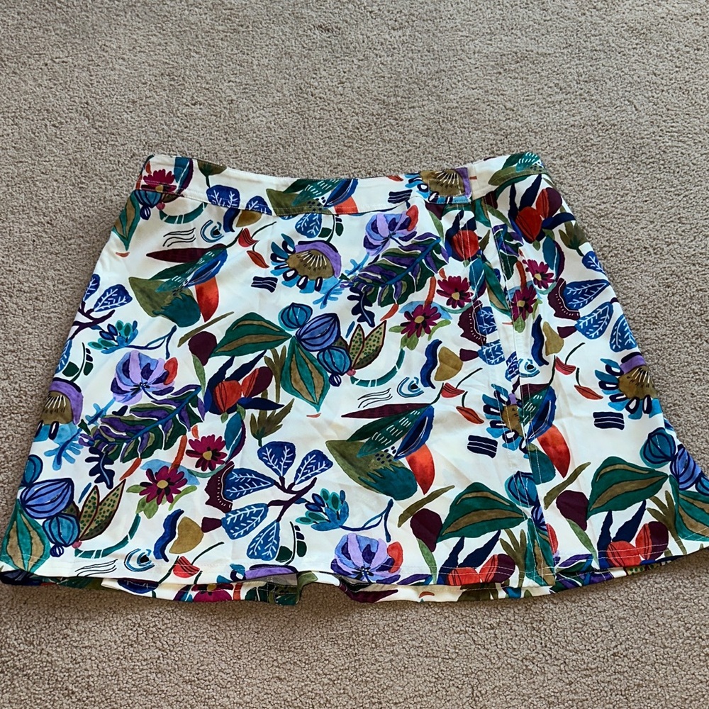 Rip skirt wrap skirt
